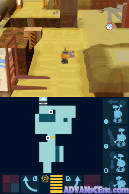 Wall-E screenshot 3 for Nintendo DS